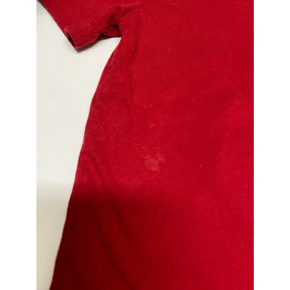 Gymboree Boys Shirt Size 4 Red Snowman Chillin' Tee Top‎ Sunglasses Scarf